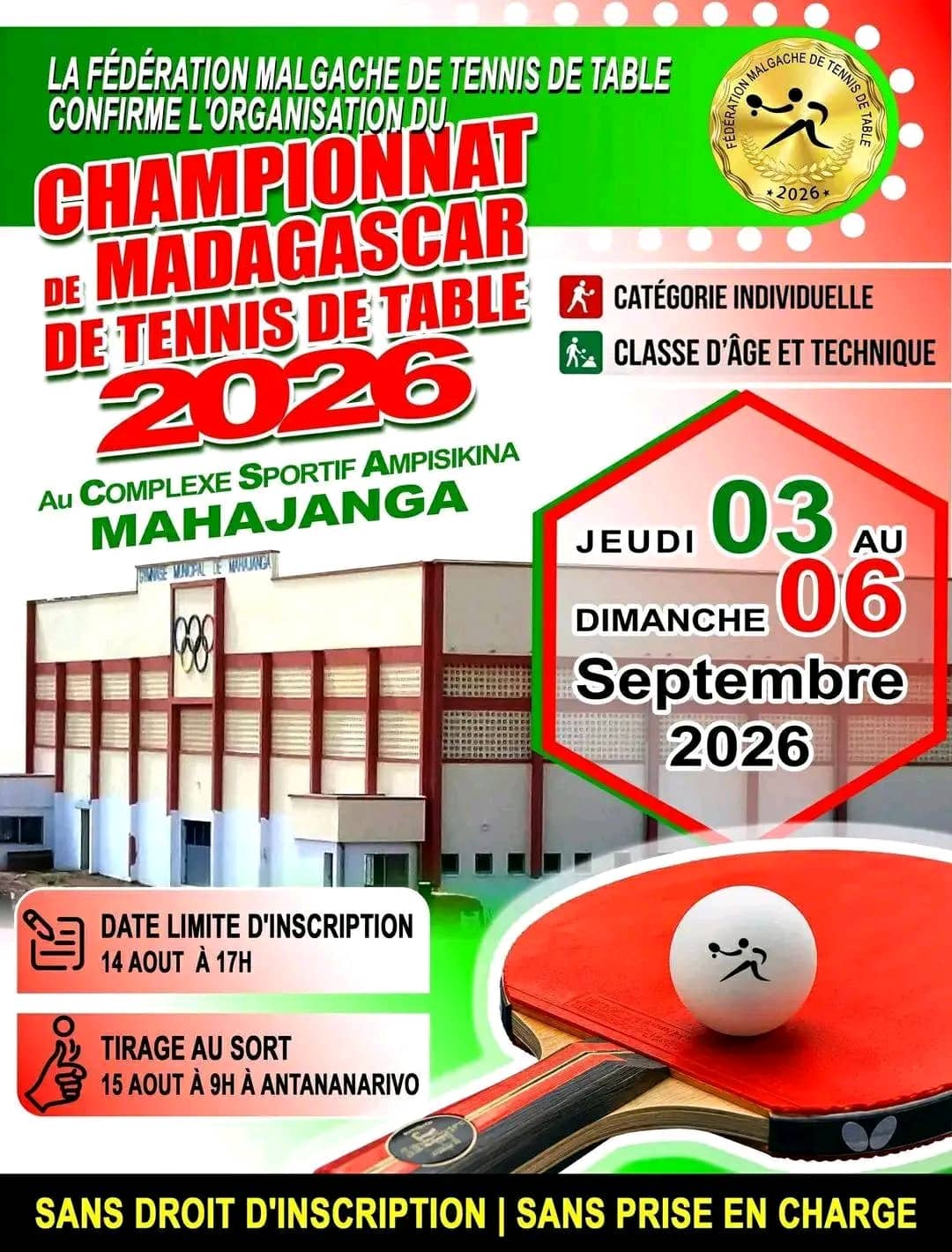 Championnat de Madagascar 2026